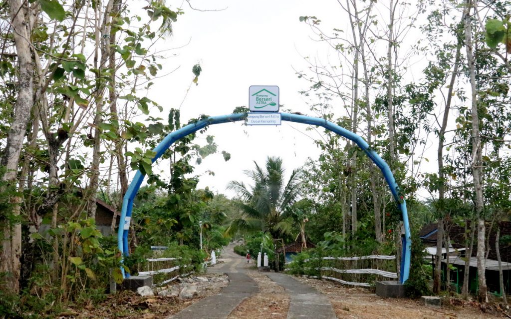 Suasana Kampung Berseri ASTRA Dusun Kemuning